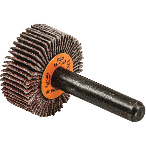 Flap Wheels-Coolcut Flap Wheels, Aluminum Oxide, 80 Grit, 1" x 3/8" x 1/4" Moffatt Supply & Specialties