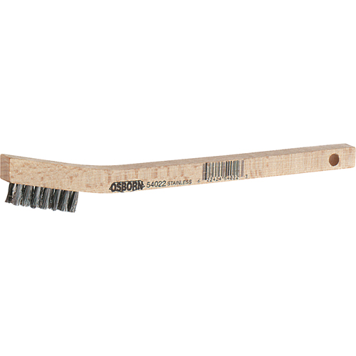 Small Cleaning Scratch Brushes, Steel, 3 x 7 Wire Rows, 7-3/4" Long Moffatt Supply & Specialties