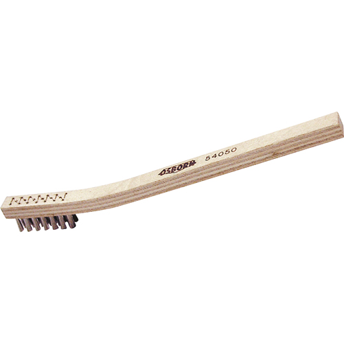 Small Cleaning Scratch Brush, Stainless Steel, 3" x 7" Wire Rows, 7-1/2" Long Moffatt Supply & Specialties
