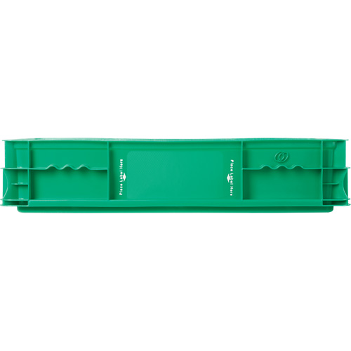 StakPak Plus 4845 System Containers, 15" W x 24" D x 5" H, Medium Green Moffatt Supply & Specialties