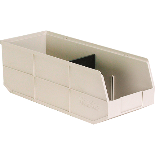 1800 Series Akro-Bin, 8-1/4" W x 7" H x 20-1/2" D, Beige Moffatt Supply & Specialties