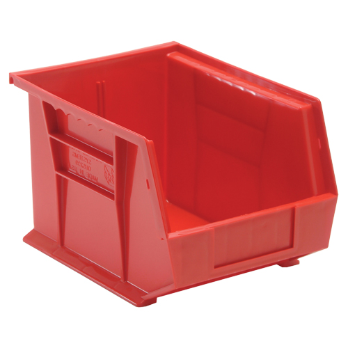 Ultra Stack & Hang Bin, 8-1/4" W x 7" H x 10-3/4" D, Red Moffatt Supply & Specialties