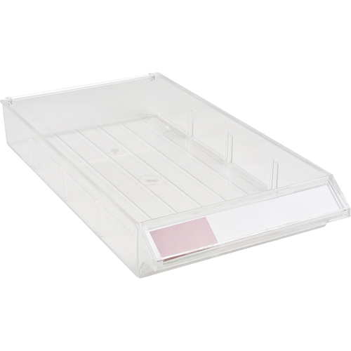 Replacement Drawer for KPC-300 Parts Cabinet, Plastic, 5-3/8" W x 9-13/16" D x 1-3/5" H, Clear Moffatt Supply & Specialties