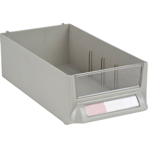 Replacement Drawer for KPC-400 Parts Cabinet, Plastic, 4-11/16" W x 8-5/8" D x 2-7/10" H, Grey Moffatt Supply & Specialties