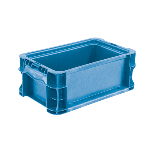 Syst&egrave;me de contenants d'exp&eacute;dition 4845 de StakPak Plus, 7,4" la x 12" p x 5" h, Bleu royal Moffatt Supply & Specialties