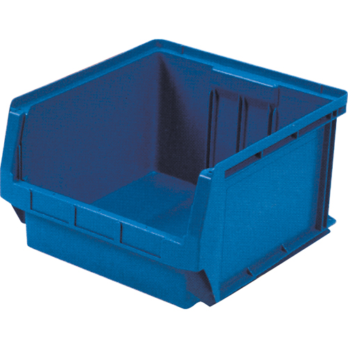 Contenants g&eacute;ants empilables, 18,375" la x 19,75" p x 11,875" h, Bleu Moffatt Supply & Specialties
