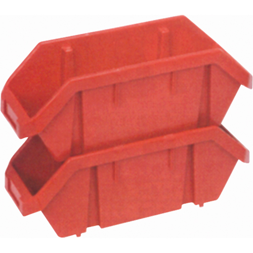 Boîtes &agrave; ramassage rapide "Quick Pick", 5" x 6,625" x 12,5", Rouge Moffatt Supply & Specialties
