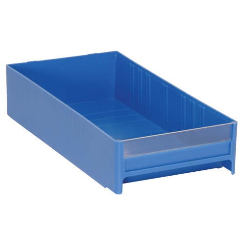 Cabinet Drawer, 5-5/8" W x 11" D x 2-1/2" H, Blue Moffatt Supply & Specialties