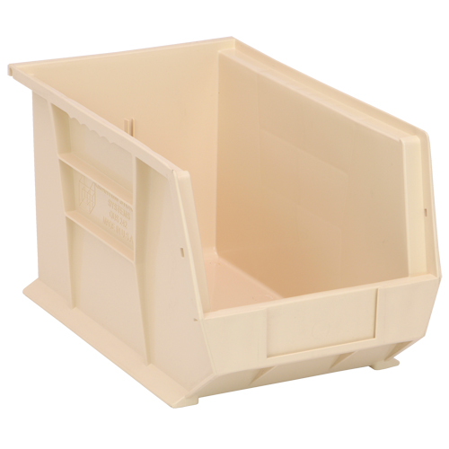 Ultra Stack & Hang Bin, 8-1/4" W x 8" H x 13-5/8" D, Ivory Moffatt Supply & Specialties