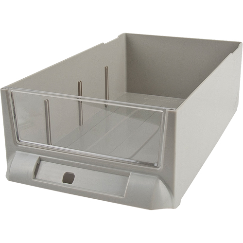 Replacement Drawer for KPC-200 Parts Cabinets, Plastic, 5-3/8" W x 9-13/16" D x 3-3/10" H, Grey Moffatt Supply & Specialties