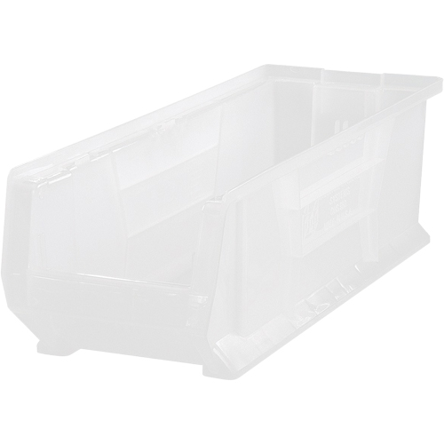 Hulk Containers, 8-1/4" W x 7" H x 23-7/8" D, Clear Moffatt Supply & Specialties