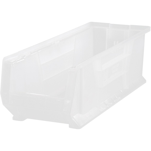 Hulk Containers, 8-1/4" W x 9" H x 23-7/8" D, Clear Moffatt Supply & Specialties