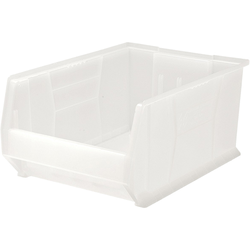 Hulk Containers, 16-1/2" W x 11" H x 23-7/8" D, Clear Moffatt Supply & Specialties