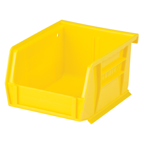 Bac empilable & &agrave; suspendre, 4-1/8" la, 3" h x 5-3/8" p, Jaune Moffatt Supply & Specialties