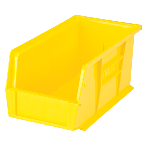 Stack & Hang Bin, 5-1/2" W x 5" H x 10-7/8" D, Yellow Moffatt Supply & Specialties