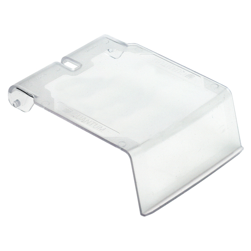 Couvercle transparent pour bacs empilables et &agrave; suspendre Moffatt Supply & Specialties
