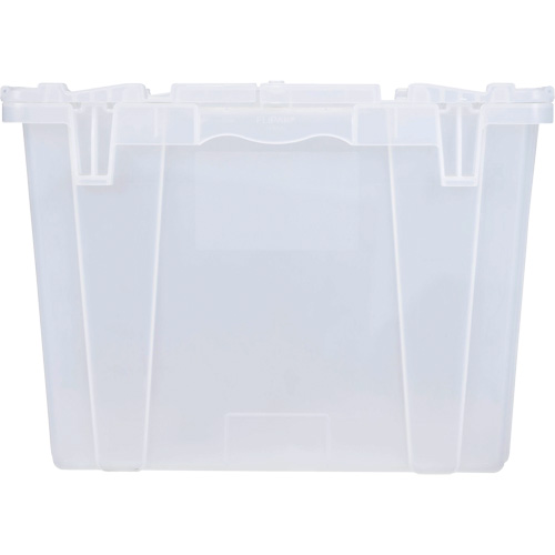 Bac emboîtable FP243C FliPak, 26,9" x 16,9" x 12,1", Transparent Moffatt Supply & Specialties