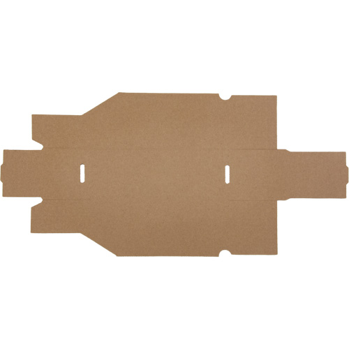 Deep Corrugated Parts Bins, 3-3/4" W x 11-1/4" D x 4-1/2" H, Beige Moffatt Supply & Specialties