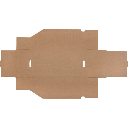 Deep Corrugated Parts Bins, 5-3/4" W x 11-1/4" D x 4-1/2" H, Beige Moffatt Supply & Specialties