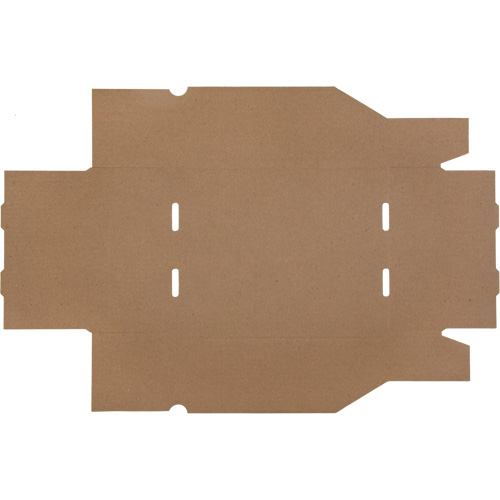 Deep Corrugated Parts Bins, 8-3/4" W x 11-1/4" D x 4-1/2" H, Beige Moffatt Supply & Specialties