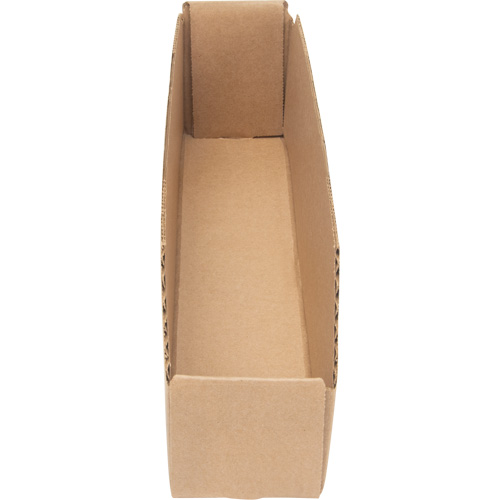 Deep Corrugated Parts Bins, 1-7/8" W x 17-1/8" D x 4-1/2" H, Beige Moffatt Supply & Specialties