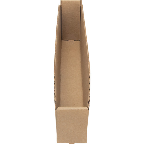 Deep Corrugated Parts Bins, 2-7/8" W x 17-1/4" D x 4-1/2" H, Beige Moffatt Supply & Specialties