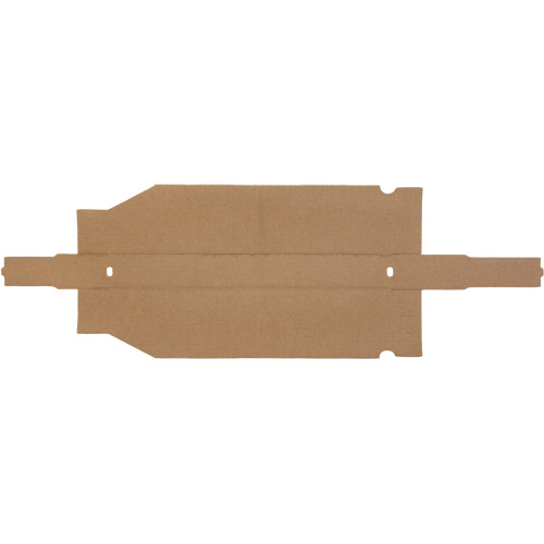 Deep Corrugated Parts Bins, 2-7/8" W x 17-1/4" D x 4-1/2" H, Beige Moffatt Supply & Specialties