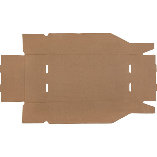 Deep Corrugated Parts Bins, 9-3/4" W x 17-1/4" D x 4-1/2" H, Beige Moffatt Supply & Specialties