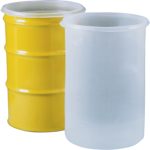 Doublures &agrave; paroi droite pour barils ouverts en acier de 55 gallons Moffatt Supply & Specialties