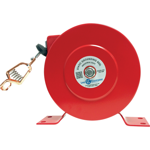 Retractable Grounding Wires, 50' Length, Light-Duty Moffatt Supply & Specialties