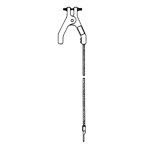 Heavy-Duty Bonding & Grounding Wire Assemblies - Hand Clamp & 1/4" Terminal Connectors Moffatt Supply & Specialties