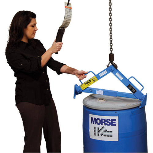 Leveur de baril, 30 - 85 gal. US (25 - 70 gal. imp.), Cap. 1000 lb/454 kg Moffatt Supply & Specialties