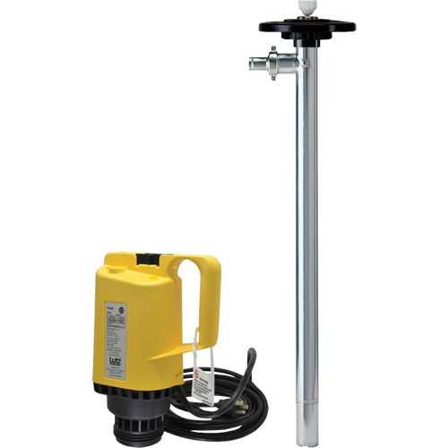 Pompes &agrave; tambour &eacute;lectriques, Acier inoxydable, 54,5 gal./min Moffatt Supply & Specialties