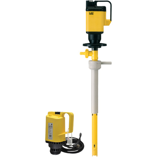 Electric Drum Pumps, Polypropylene, 24 GPM Moffatt Supply & Specialties