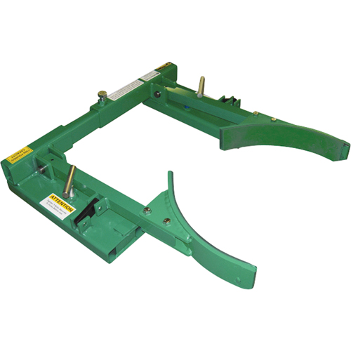 Gravity-Actuated Mechanical Auto-Grip Drum Lift, For 55 US gal. (45 Imperial Gal.) Moffatt Supply & Specialties