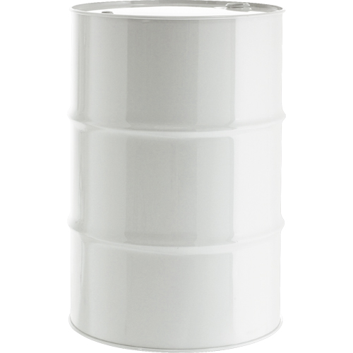 Steel Drums, 55 US gal (45.8 imp. Gal.), Lined, White, Closed Top, 1A1/Y1.8/300, 16 Gauge Moffatt Supply & Specialties