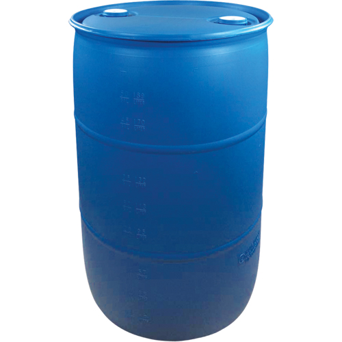 Polyethylene Drums, 30 US gal (25 imp. gal.), Closed Top, Blue Moffatt Supply & Specialties