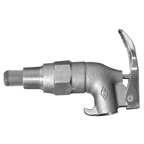 Soupape de baril en zinc avec pare-flamme, Alliage de zinc, entr&eacute;e NPT 3/4" Moffatt Supply & Specialties