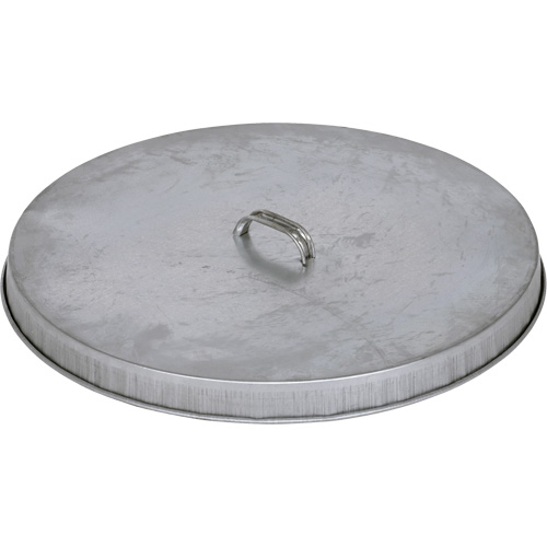Couvercle pour baril ouvert en acier galvanis&eacute; Moffatt Supply & Specialties