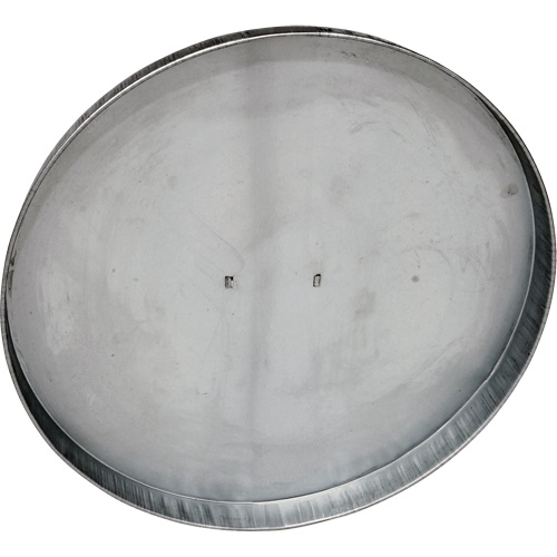 Couvercle pour baril ouvert en acier galvanis&eacute; Moffatt Supply & Specialties