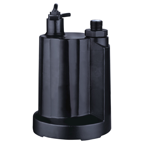 Pompe utilitaire submersible, 1/3 CV, 2160 gal./h, 115 V, 4 A Moffatt Supply & Specialties
