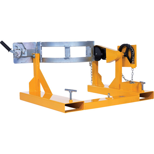 Fork Mounted Drum Carrier, For 55 US Gal. (45.8 Imperial Gal.) Moffatt Supply & Specialties
