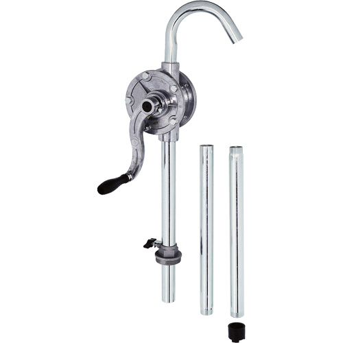 Pompe rotative pour baril, Aluminium, Pour capacit&eacute; 5-55 gal., 9,5 oz/course Moffatt Supply & Specialties