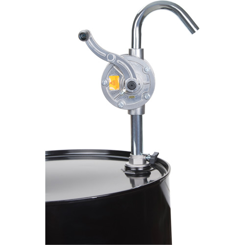 Pompe rotative pour baril, Aluminium, Pour capacit&eacute; 5-55 gal., 9,5 oz/course Moffatt Supply & Specialties