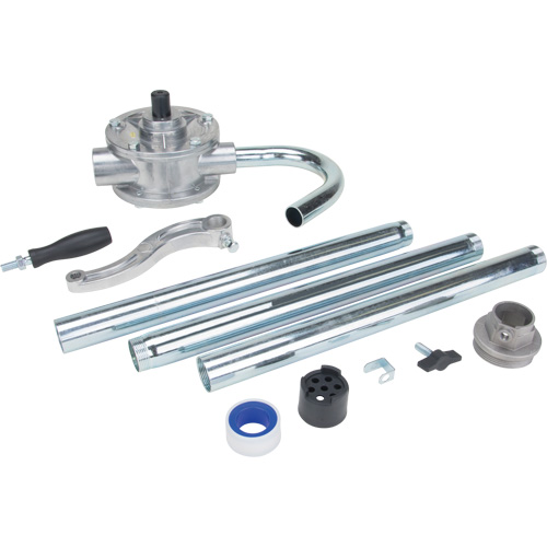 Pompe rotative pour baril, Aluminium, Pour capacit&eacute; 5-55 gal., 9,5 oz/course Moffatt Supply & Specialties