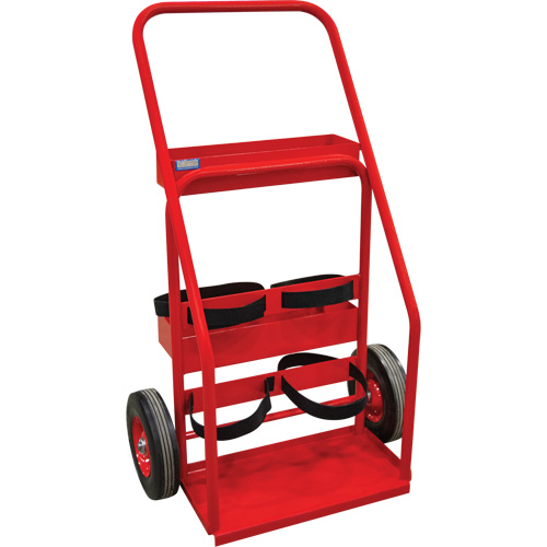 Chariot de prevention d'incendie pour travaux &agrave; chaud, Roues Semi-pneumatique, Base de 17,75" la x 8,9" lo, 100 lb Moffatt Supply & Specialties