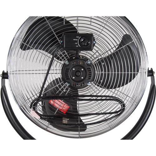 High-Velocity Pedestal Fan, Commercial, 3 Speed, 20" Diameter Moffatt Supply & Specialties