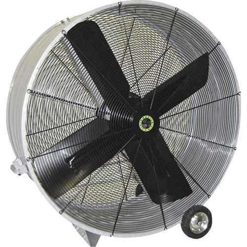 Belt Drive Drum Fans, Industrial, 1 Speed, 48" Diameter Moffatt Supply & Specialties