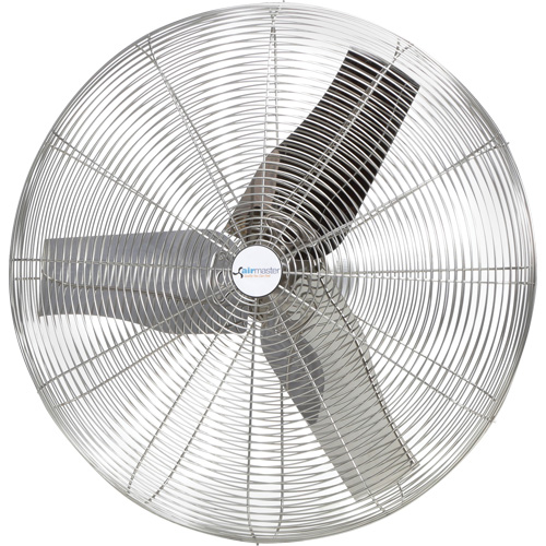 Stainless Steel Food Service Washdown Air Circulating Fans, Industrial, 1 Speed, 24" Diameter Moffatt Supply & Specialties