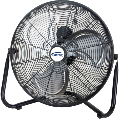 Ventilateur sur pied haute vitesse, Commercial, 3 vitesses, Diam&egrave;tre de 16" Moffatt Supply & Specialties